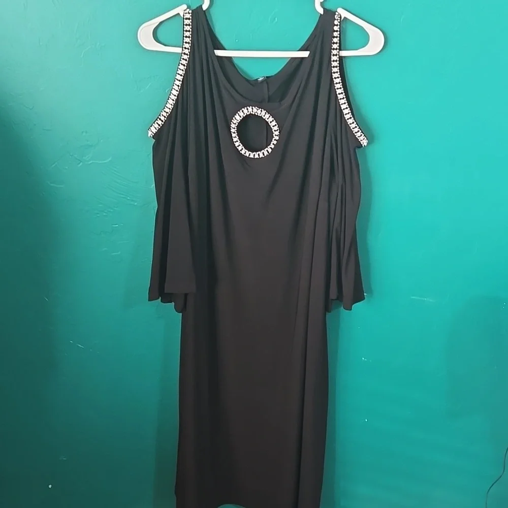 JBS Cold Shoulder Cocktail Dress - Picture 1 of 2